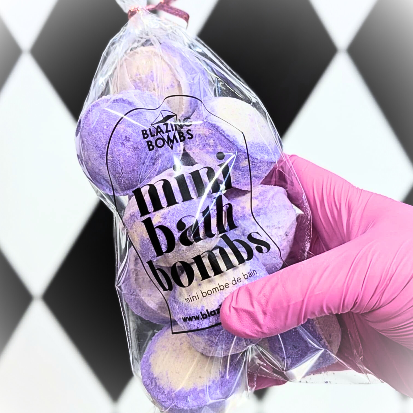 10pk Lavender Vanilla Mini Bath Bombs