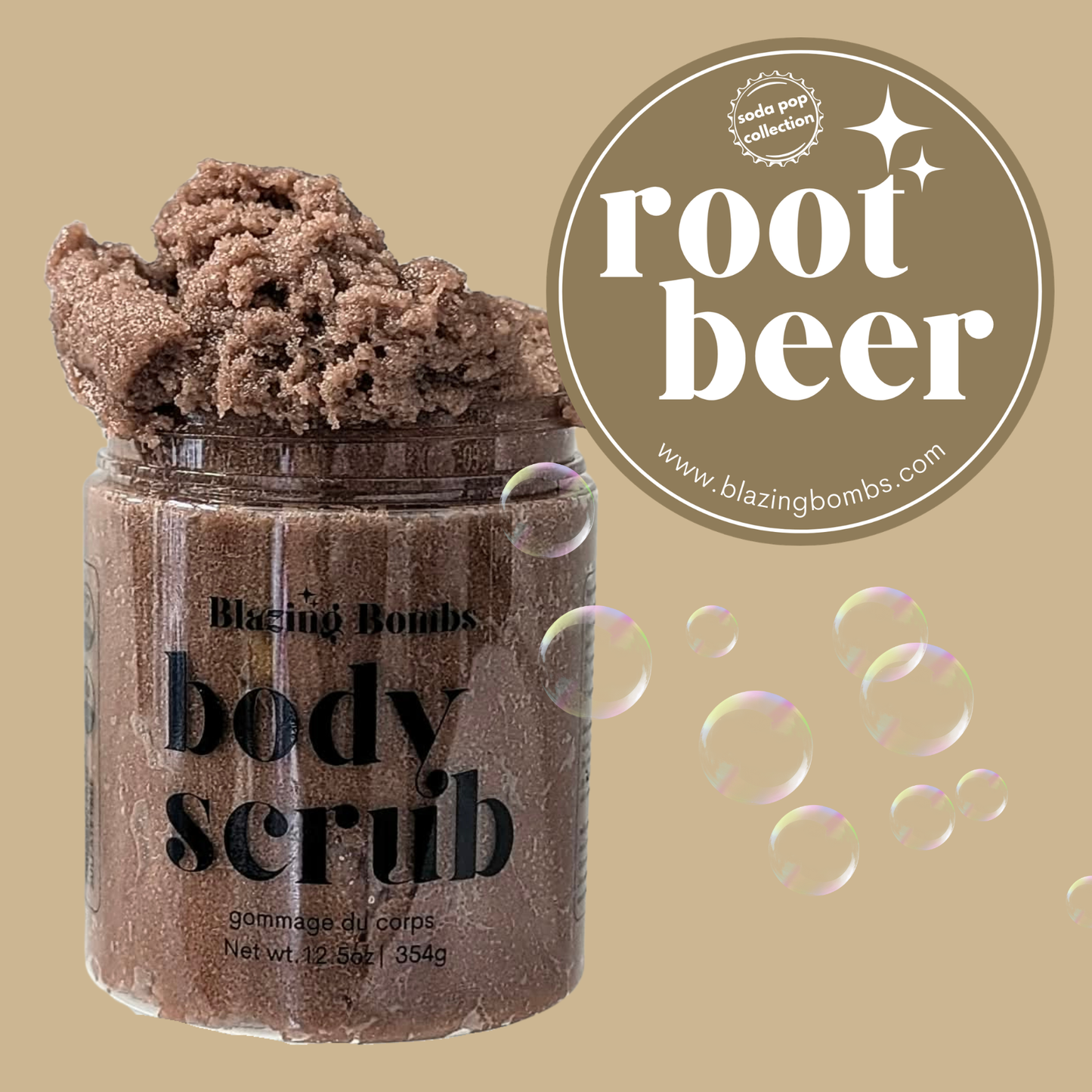 Root Beer Sugar Scrub