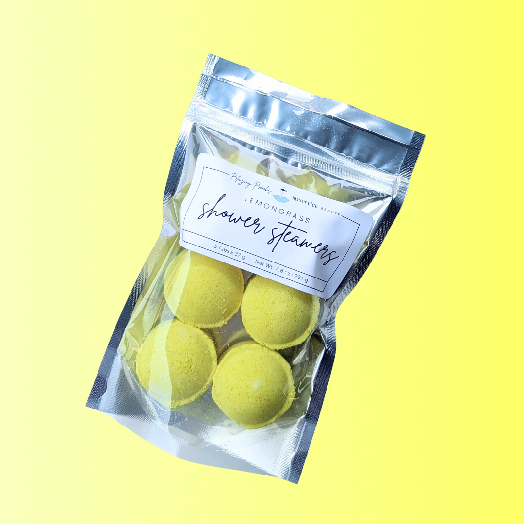 Lemongrass Shower Steamers 6pk - LSB WHOLESALE