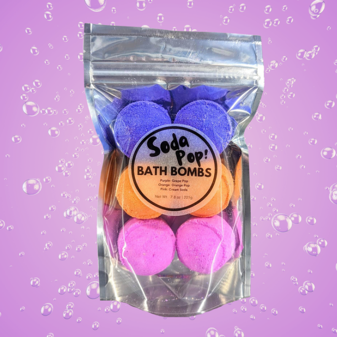 Soda Pop - 6pk Mini Bath Bombs