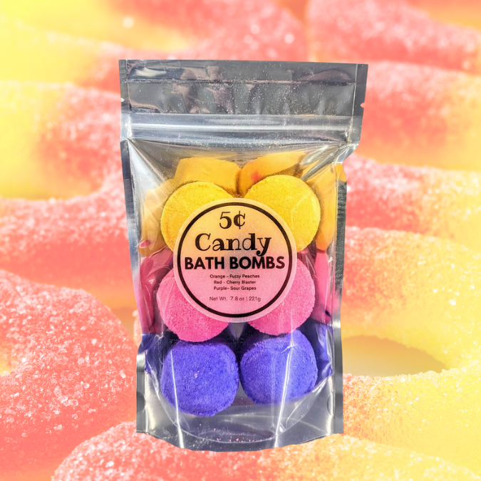 5 Cent Candy - 6pk Mini Bath Bombs