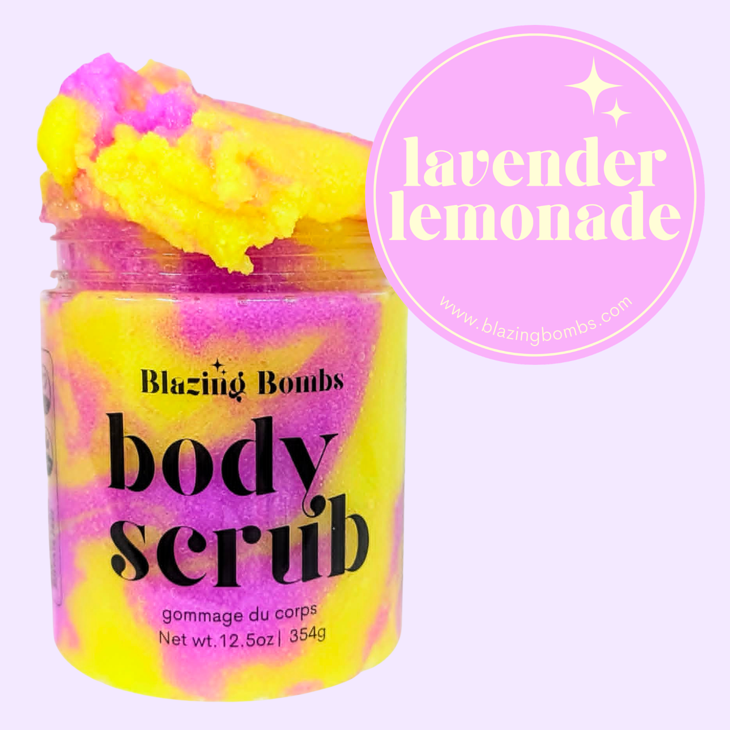 Lavender Lemonade Sugar Scrub