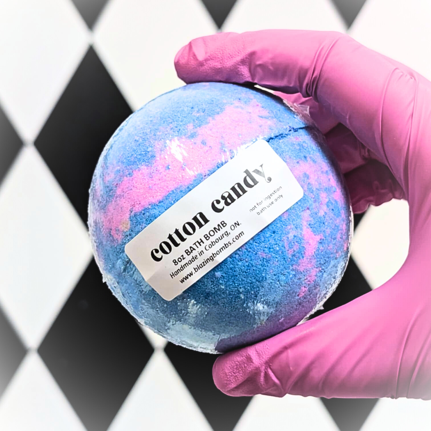 Cotton Candy 8.5oz Large Bath Bomb