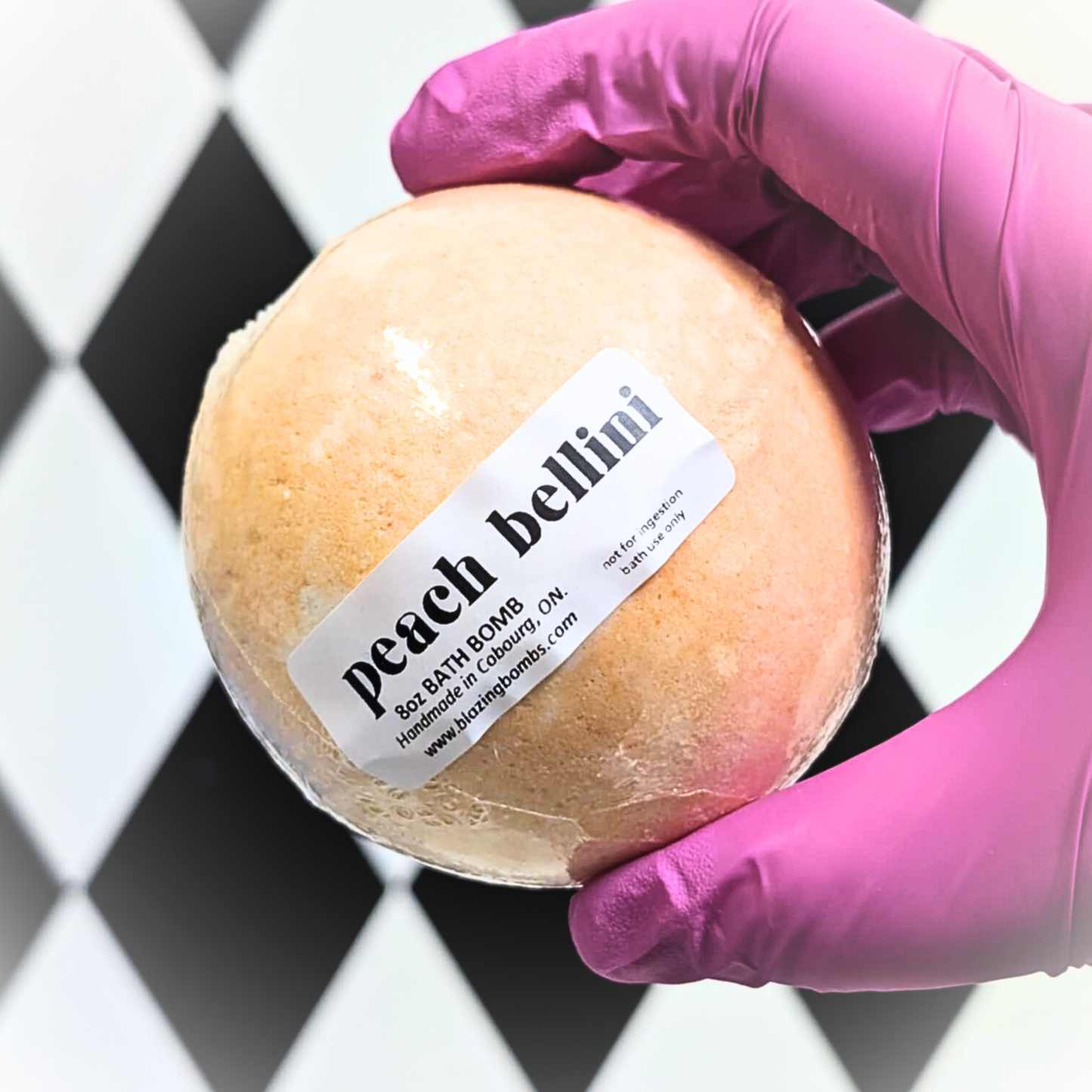 Peach Bellini 8.5oz Large Bath Bomb
