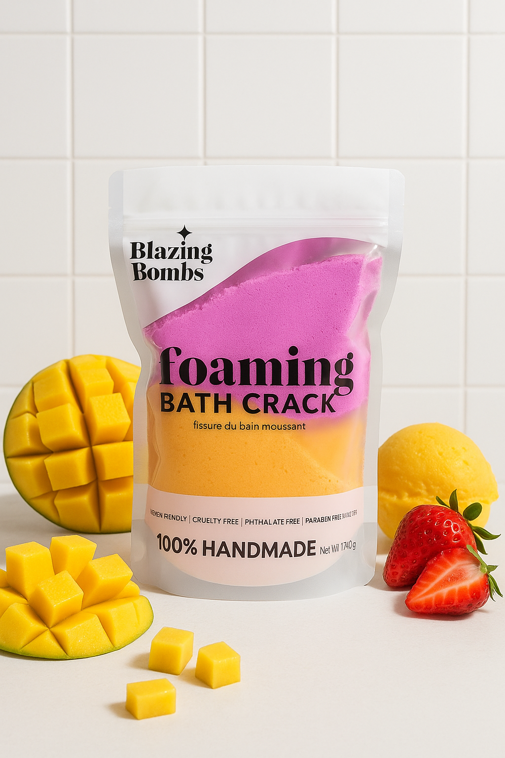 Mango Sorbet Bath Crack