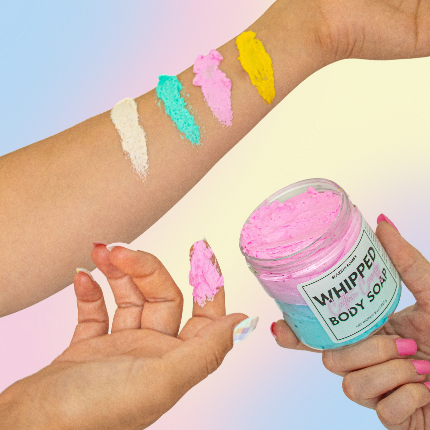 Cotton Candy Whipped Body SOAP