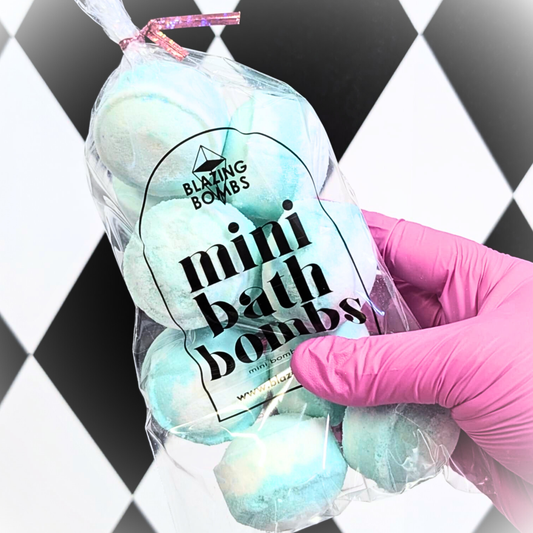 10pk Eucalyptus Spearmint Mini Bath Bombs