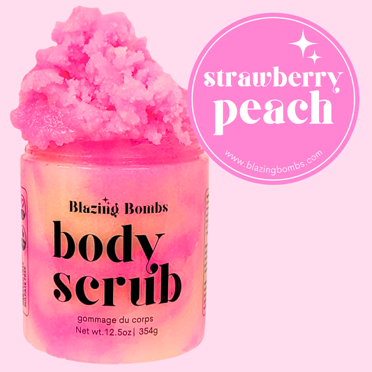 Strawberry Peach Sugar Scrub
