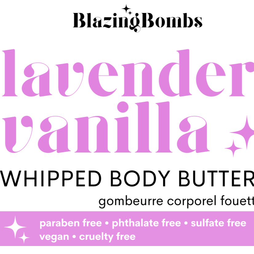 Lavender Vanilla Whipped Body Butter