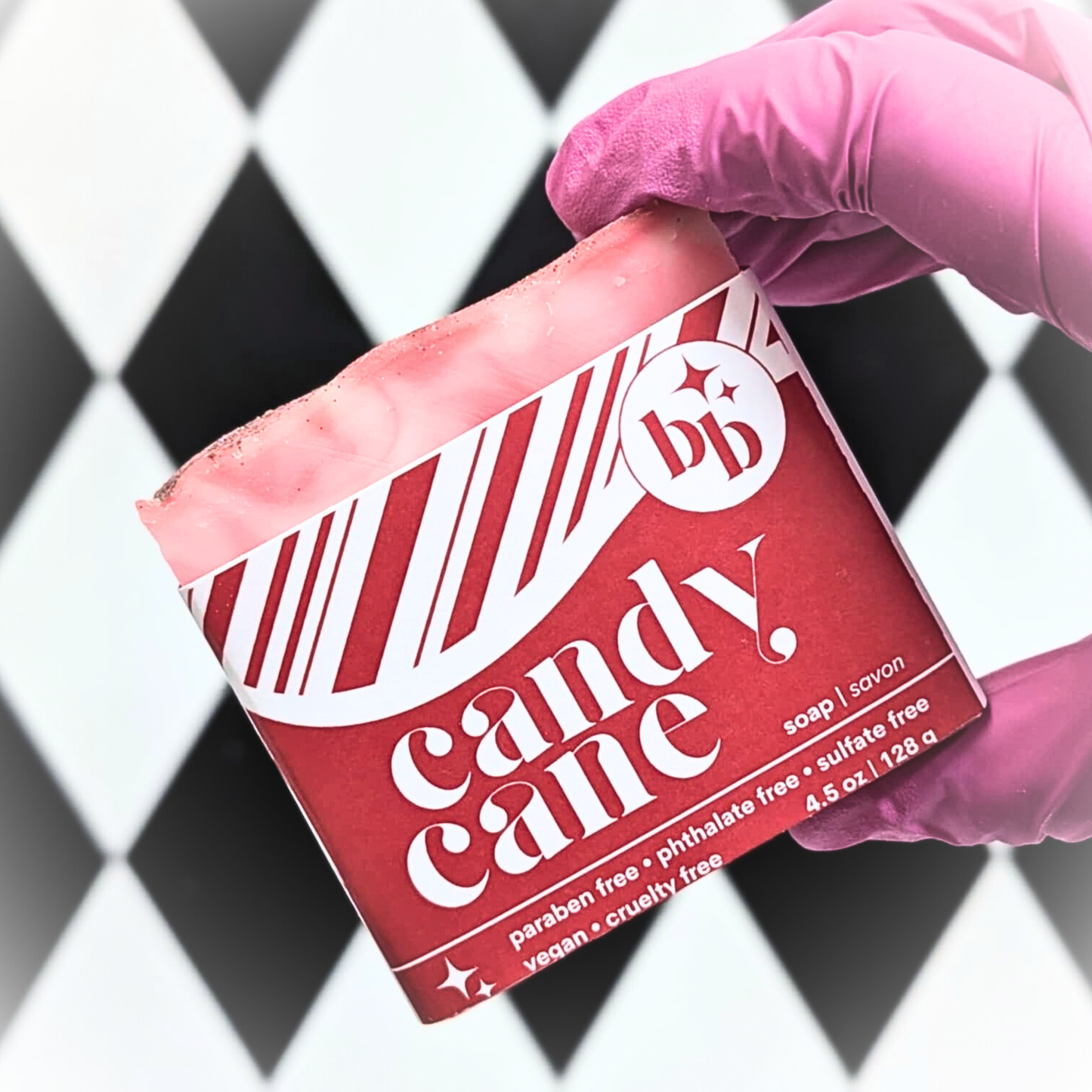 Candy Cane Bar Soap