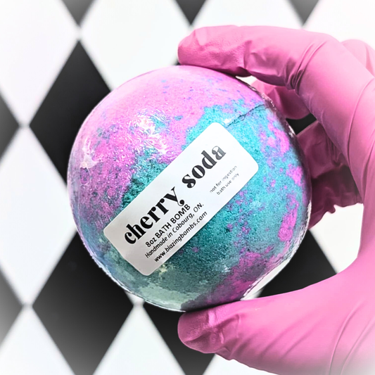 Cherry Soda 8.5oz Large Bath Bomb