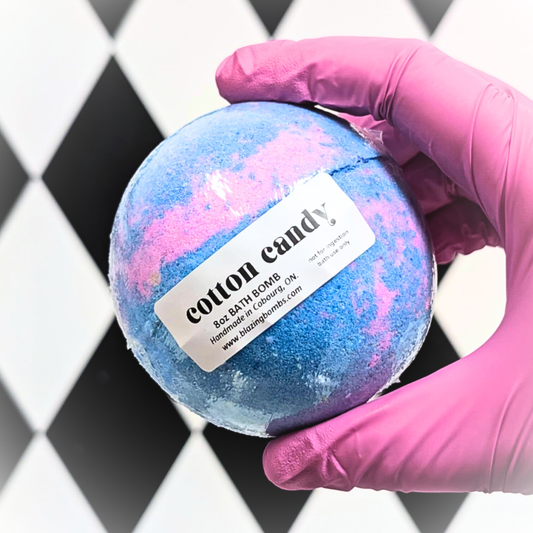 Cotton Candy 8.5oz Large Bath Bomb