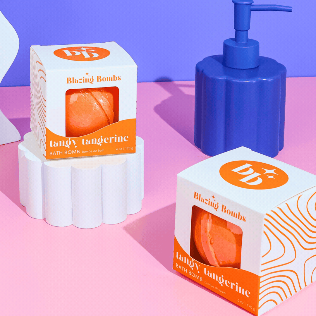 Tangy Tangerine Bath Bomb