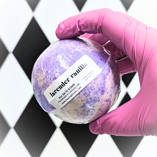 Lavender Vanilla 8.5oz Large Bath Bomb