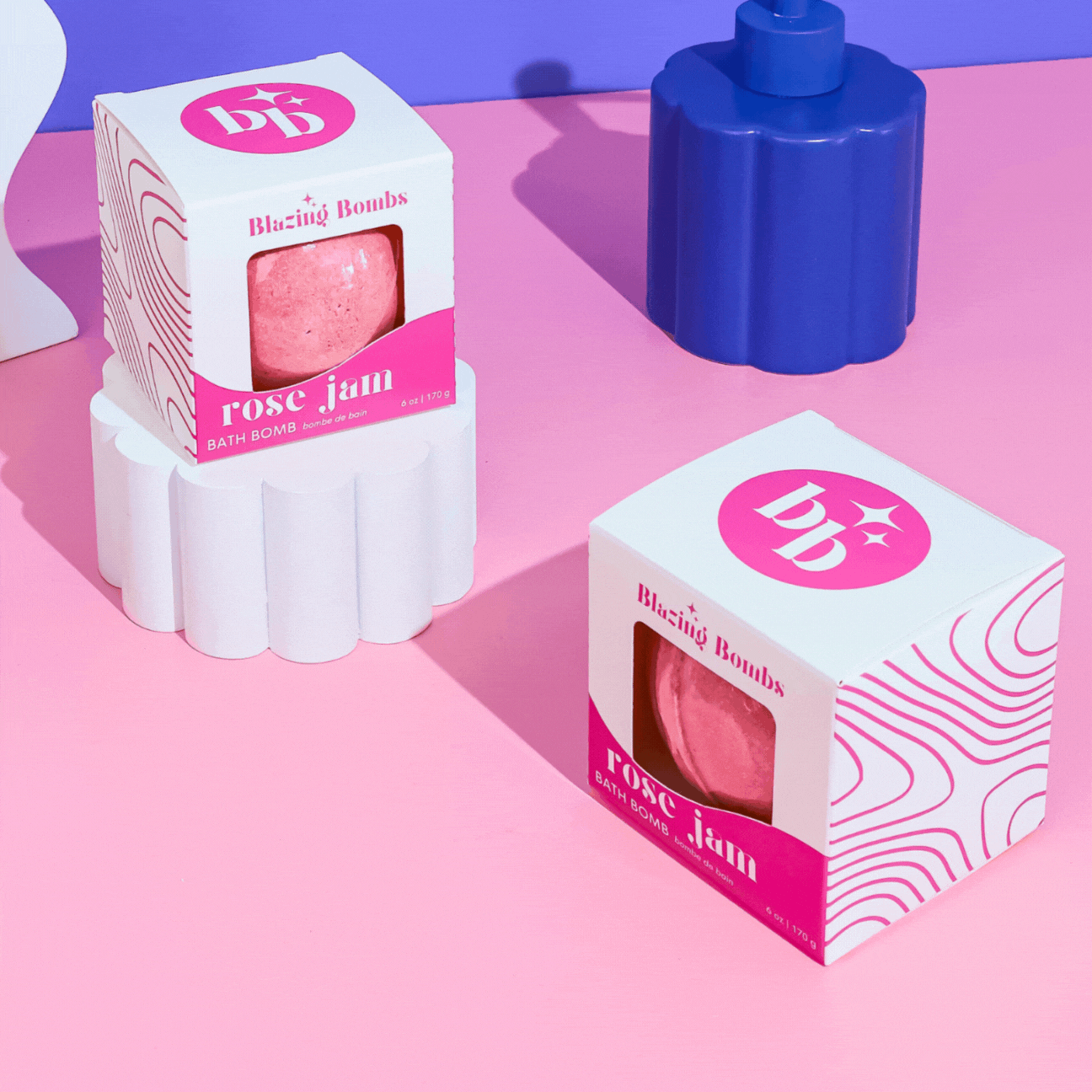 Rose Jam Bath Bomb