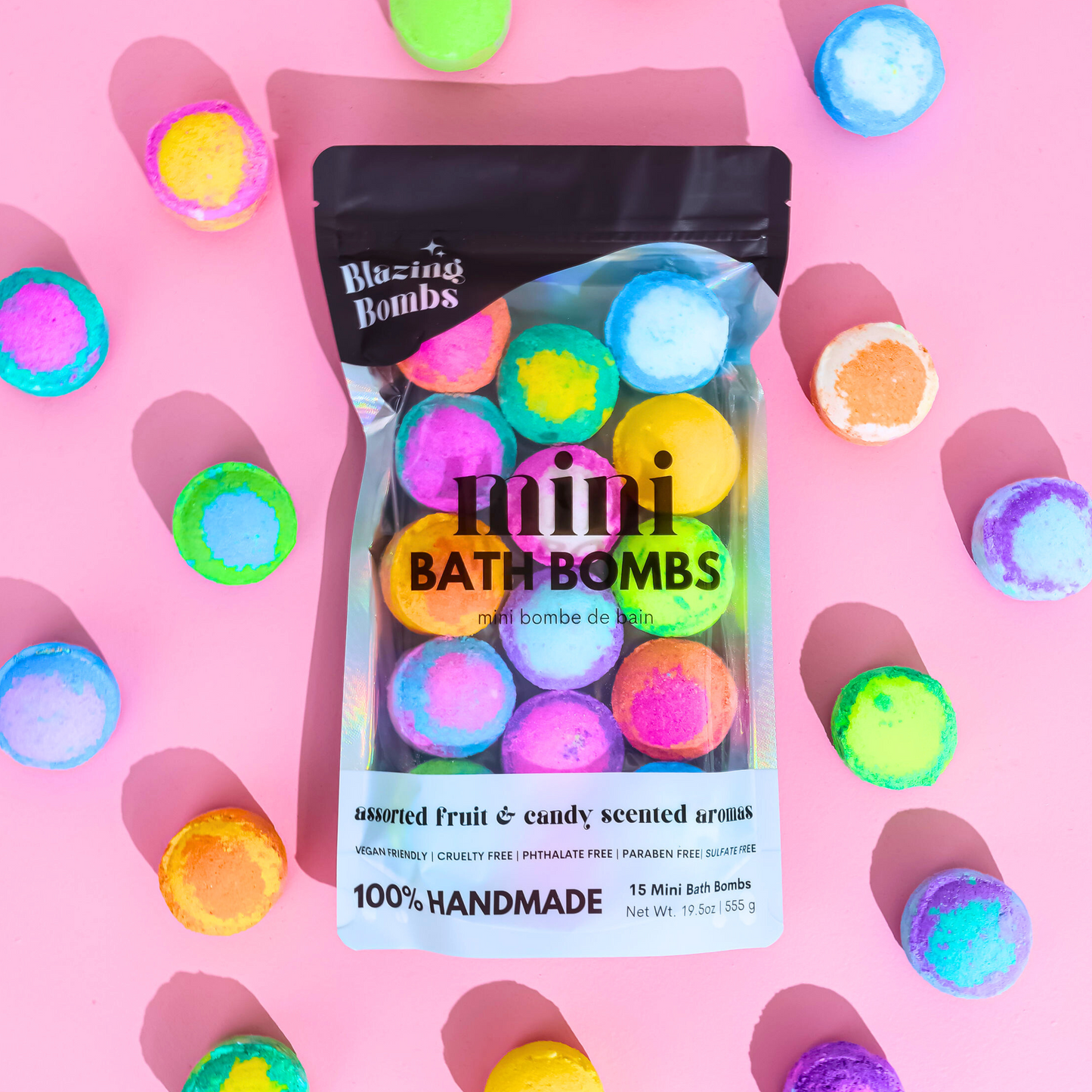 Mini Bath Bombs Assorted (15pk)