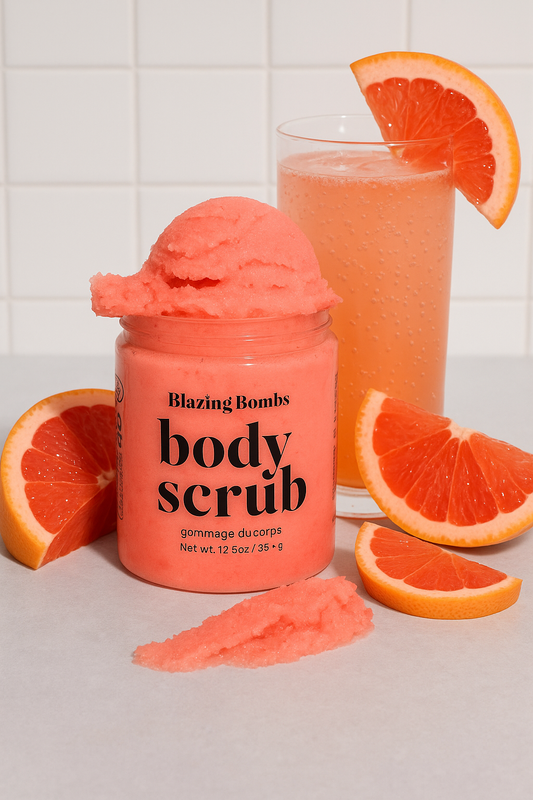 Bubbly Grapefruit Sugar Scrub