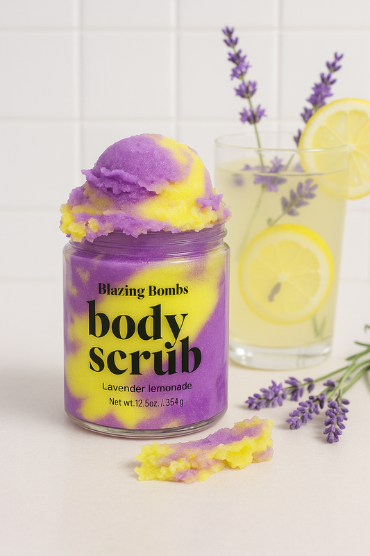 Lavender Lemonade Sugar Scrub