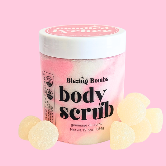 Candied Lychee Sugar Scrub