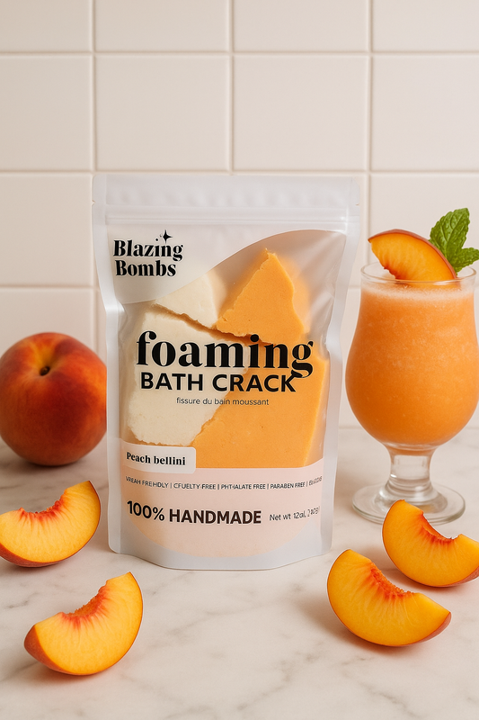 Peach Bellini Bath Crack