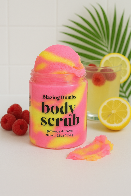 Raspberry Lemonade Sugar Scrub