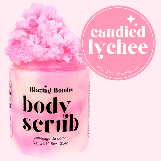 Candied Lychee Sugar Scrub