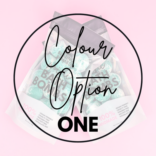 CUSTOM Mini Bath Bombs- COLOUR OPTION #1